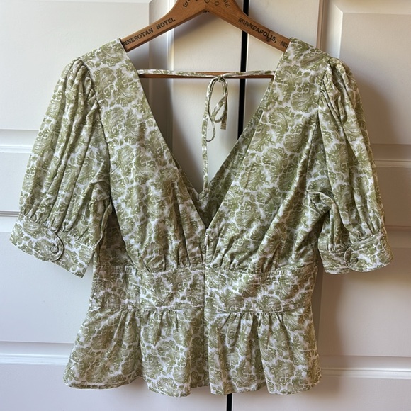 NWT J Crew Peplum Top size 4 - Picture 5 of 7